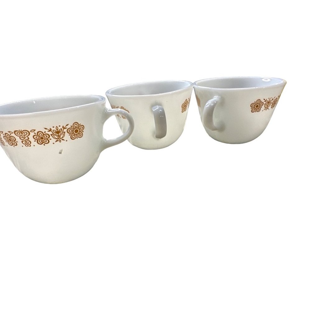 Vintage discontinued pattern Corning Pyrex Mugs (3)